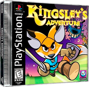 Kingsley's Adventure - Box - 3D Image