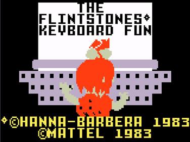 The Flintstones' Keyboard Fun - Screenshot - Game Title Image