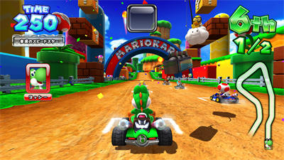Mario Kart Arcade GP DX - Screenshot - Gameplay Image