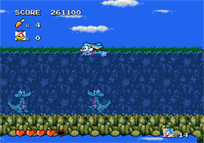 Tiny Toon Adventures: Buster's Hidden Treasure - Screenshot - Gameplay Image