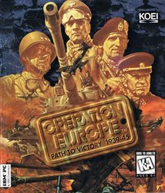 Operation Europe: Path to Victory 1939-45 - Box - Front Image