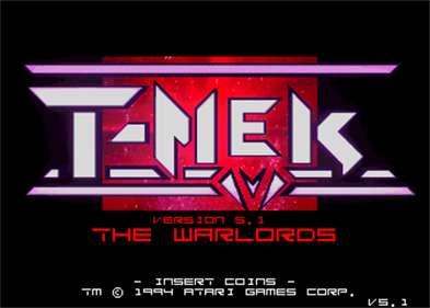 T-MEK - Screenshot - Game Title Image