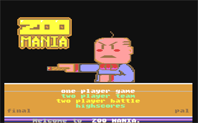 Zoo Mania - Screenshot - Game Title Image