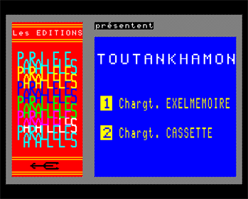 Le Trésor de Tout Ankh Amon - Screenshot - Game Title Image