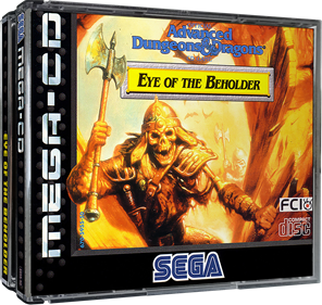 Advanced Dungeons & Dragons: Eye of the Beholder - Box - 3D Image