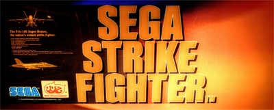 Sega Strike Fighter - Arcade - Marquee Image