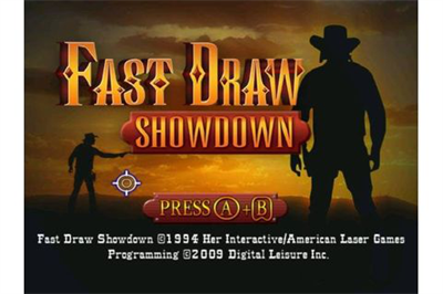 Fast Draw Showdown - Screenshot - Game Title Image