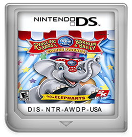 Ringling Bros. and Barnum & Bailey: Circus Friends: Asian Elephants - Fanart - Cart - Front