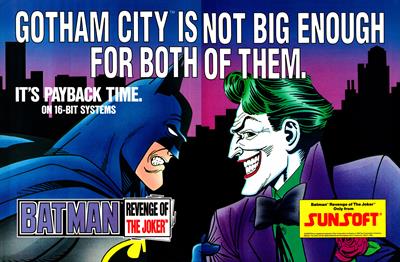 Batman: Revenge of the Joker - Advertisement Flyer - Front Image