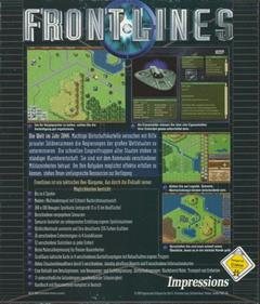 Front Lines - Box - Back Image