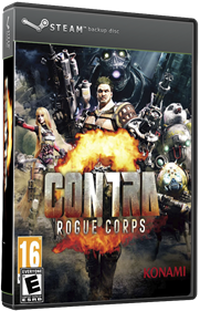 Contra: Rogue Corps - Box - 3D Image