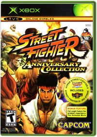 Street Fighter Anniversary Collection - Box - Front - Reconstructed