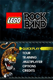 LEGO Rock Band - Screenshot - Game Title Image