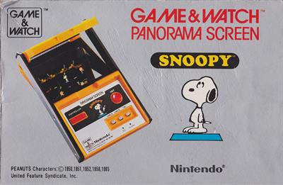 Snoopy (Panorama Screen)  - Box - Front Image