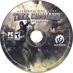 American Civil War: Take Command: Second Manassas - Disc Image