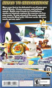 Sonic Rivals 2 - Box - Back Image