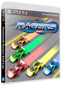 PixelJunk Racers: 2nd Lap - Box - 3D Image