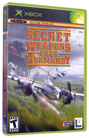 Secret Weapons Over Normandy  - Box - 3D Image
