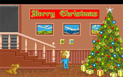 Barney Bear Meets Santa Claus - Screenshot - Gameplay Image