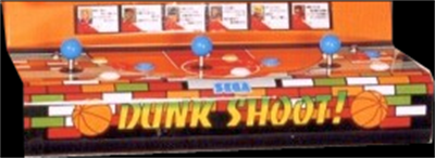 Hard Dunk - Arcade - Control Panel Image