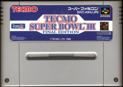 Tecmo Super Bowl III: Final Edition - Cart - Front Image