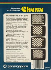 How About a Nice Game of Chess - Box - Back Image