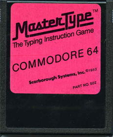 MasterType: The Typing Instruction Game - Cart - Front Image