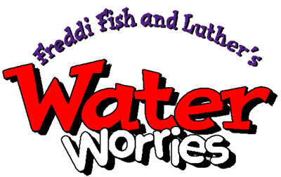 Freddi Fish and Luther's Water Worries - Clear Logo Image