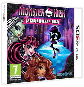 Monster High: New Ghoul in School - Box - 3D Image