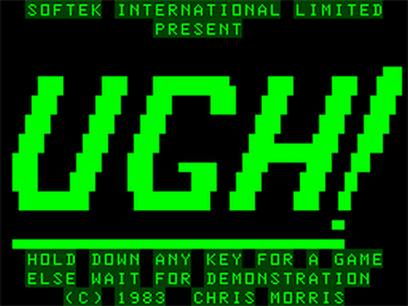 Ugh! - Screenshot - Game Title Image