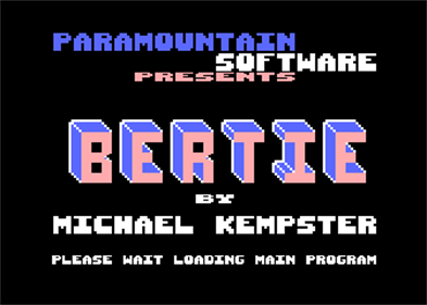 Bertie - Screenshot - Game Title Image