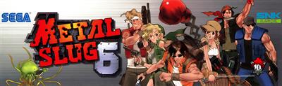 Metal Slug 6 - Arcade - Marquee Image