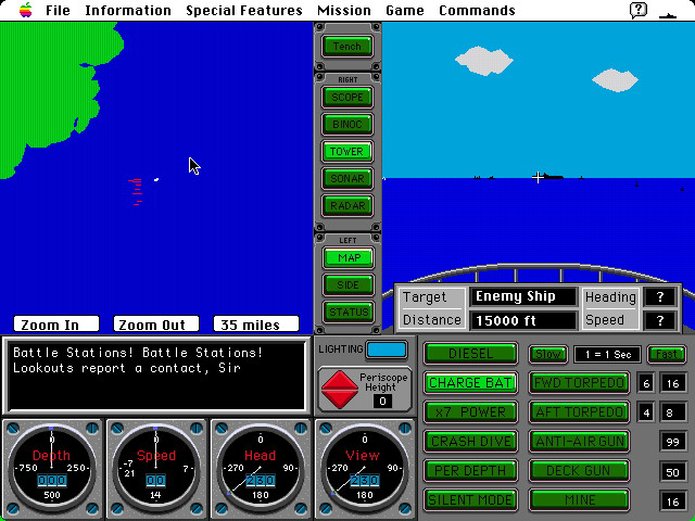 Sub Battle Simulator (1994)