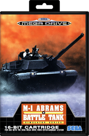 M-1 Abrams Battle Tank - Box - Front - Reconstructed Image