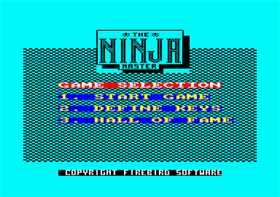 Ninja Master - Screenshot - Game Select Image