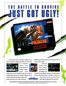 Alien vs Predator: The Last of His Clan - Advertisement Flyer - Front Image