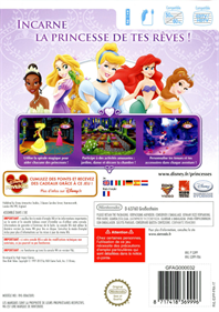 Disney Princess: My Fairytale Adventure - Box - Back Image