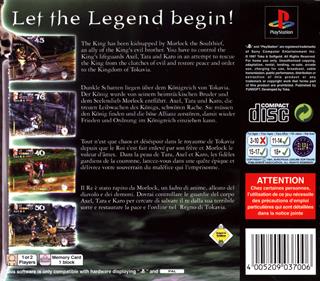 Legend - Box - Back Image