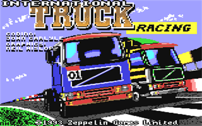 International Truck Racing - Screenshot - Game Title Image