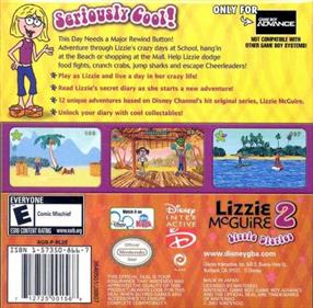 Lizzie McGuire 2: Lizzie Diaries - Box - Back Image