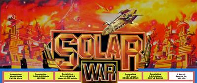 Solar War - Arcade - Marquee Image