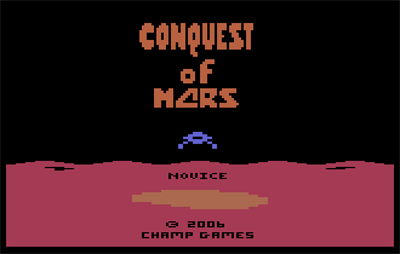 Conquest of Mars - Screenshot - Game Title Image