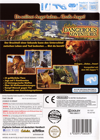 Cabela's Dangerous Hunts 2009 - Box - Back Image