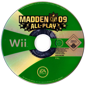 Madden NFL 09 All-Play - Disc Image