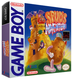 Spud's Adventure - Box - 3D Image