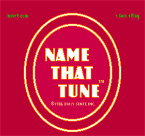 Name That Tune - Screenshot - Game Title Image