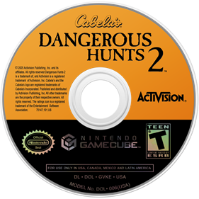Cabela's Dangerous Hunts 2 - Disc Image