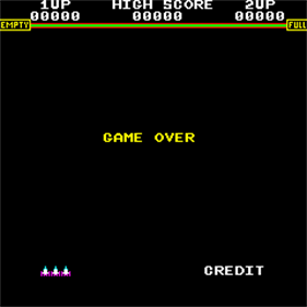 Galaxia - Screenshot - Game Over Image