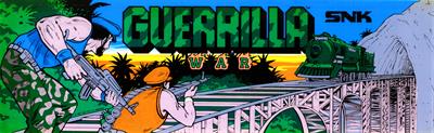 Guerrilla War - Arcade - Marquee Image