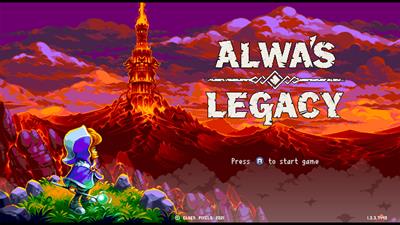 Alwa's Legacy - Screenshot - Game Title Image